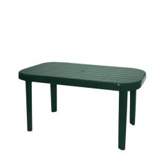 Τραπέζι Πλαστικό Ορθογώνιο ΜΥΚΟΝΟΣ -140x85x75cm Πρασινο