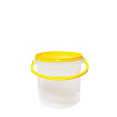 Βάζο PET Μελιού  870ml (1kg Μέλι) Διάφανο με Χερούλι Χωρίς Καπάκι