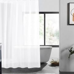 Κουρτίνα Μπάνιου Πλαστική DECO 1,80x1,80m - Μονόχρωμη